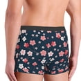 thumbnail image 5 of Bingfone Cherry Blossoms Men's Underwear - Casual Stretch Boxer Briefs-X-Large, 5 of 9