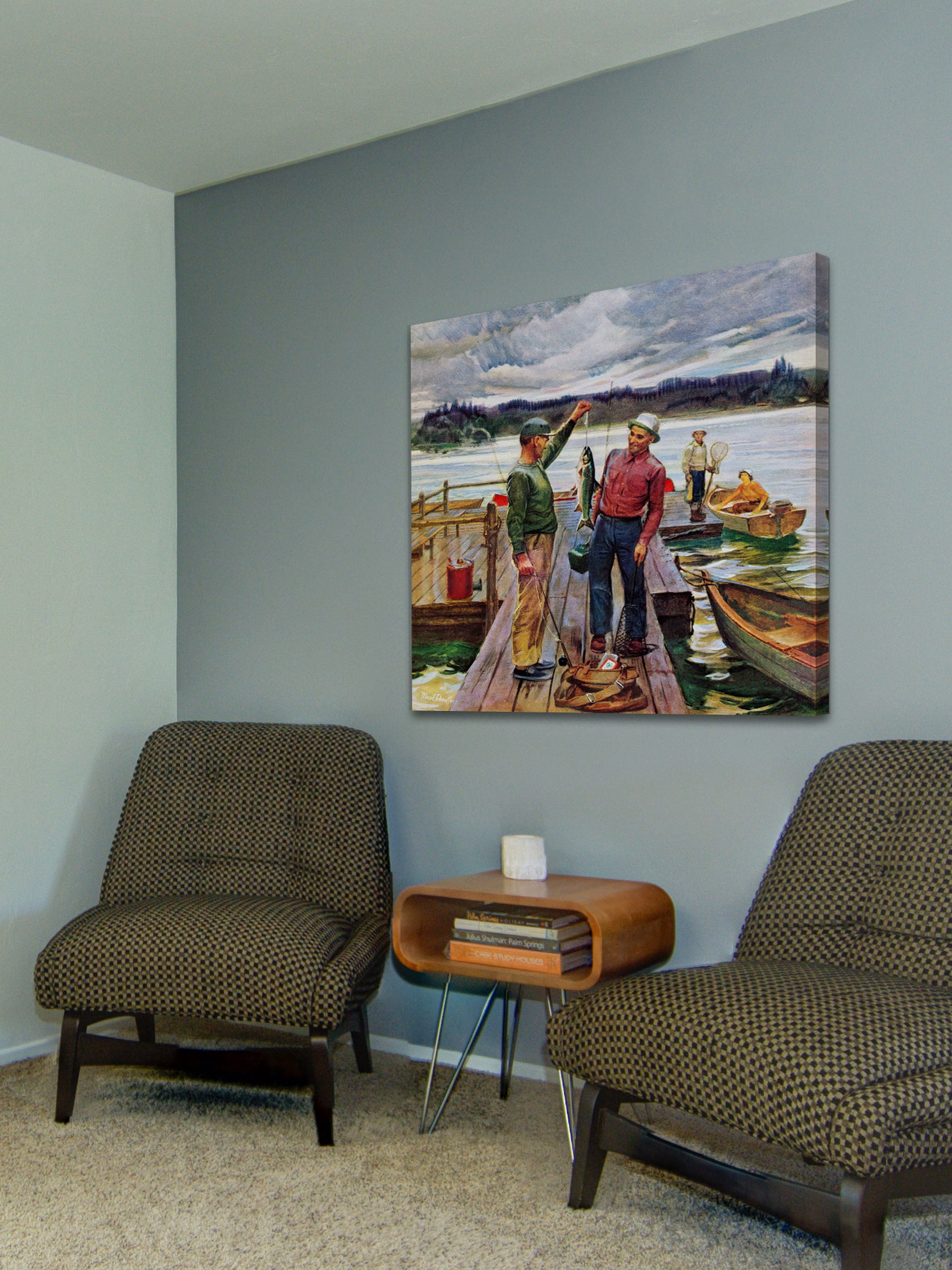 "The Big One" Painting Print on Wrapped Canvas