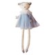 thumbnail image 1 of Muñeca de bebé suave y realista, accesorios interiores rellenos, almohada para niñas azul, 1 of 8