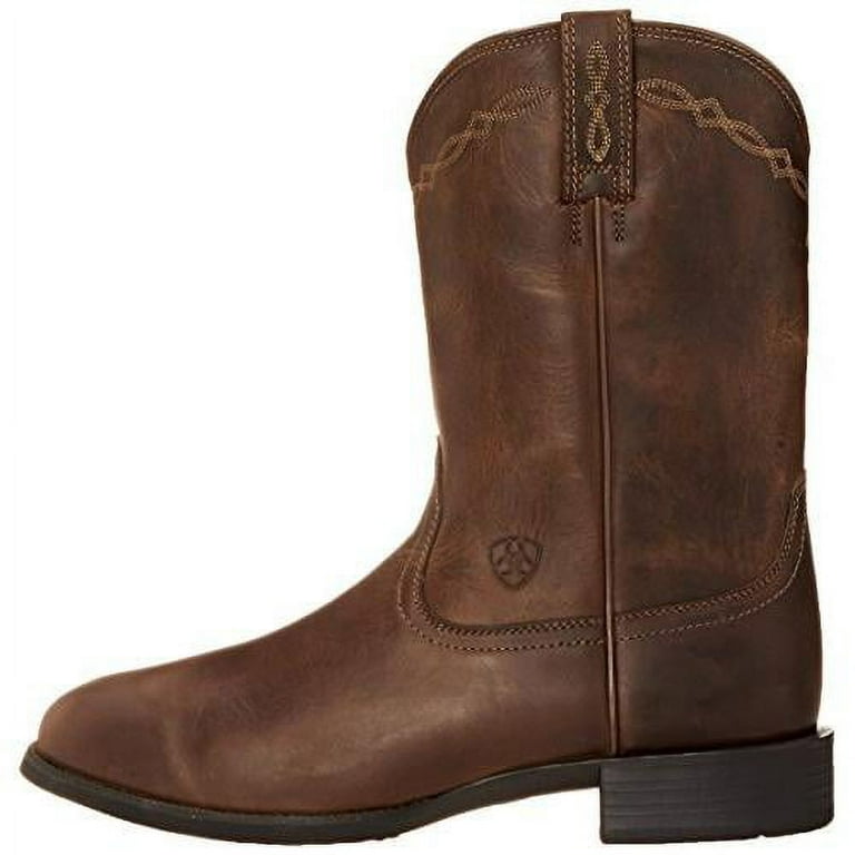 Ariat Heritage Roper Boots - Distressed Brown