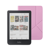 Kobo Clara Colour eReader with Case Bundle (Candy Pink SleepCover, Case Bundle)
