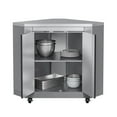 thumbnail image 2 of 26 in. Stainless-Steel Corner Cabinet for Outdoor Kitchen (KM-OKS-CCAB), 2 of 7