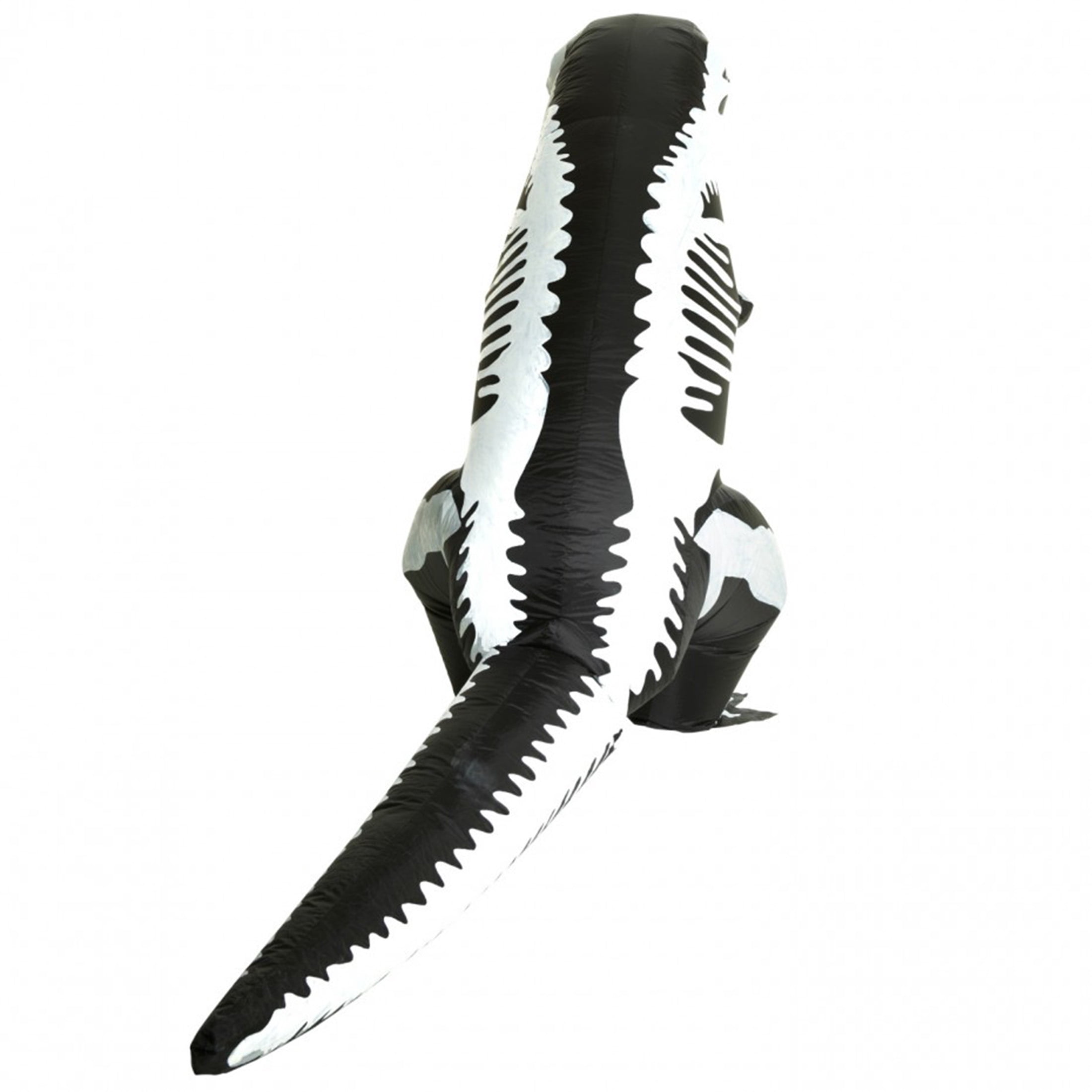 Skeleton T-Rex Inflatable Halloween Costume for Children, One Size Fit Most, by Morph Costumes