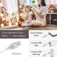 thumbnail image 4 of LED Vanity Lights For Mirror, Makeup Vanity Mirror Lights With 10 Dimmable Bulbs Brightness Adjustable USB Cable for Makeup Dressing Room, 3 Colors(Warm White Cool White Daylight), 4 of 6