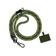 thumbnail image 3 of Phone Tether Phone Lanyard Holder Strap Durable Multipurpose Phone Accessories Universal Anti Lost Protector for ID Card Smartphones Green White, 3 of 8