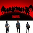 thumbnail image 5 of Marvel Captain America Avengers-Inspired Stylish Backpack - Durable Polyester, Multi-Functional Travel & Daily Commute Bag For Men, 5 of 5