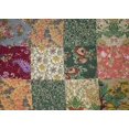 thumbnail image 4 of Juego de cubrecama queen de algodón con patchwork y costuras finas, 4 of 4