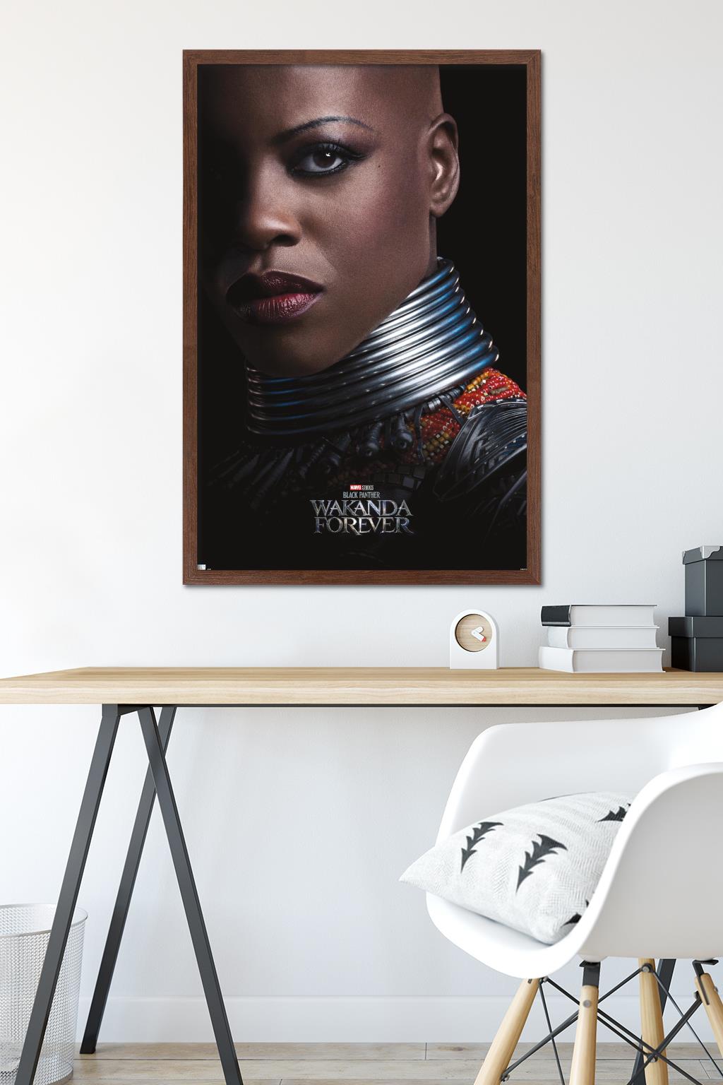 Marvel Black Panther: Wakanda Forever - Ayo One Sheet Wall Poster, 22.375" x 34" Framed