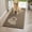 A-Brown+Paw, variant on PETGLE Super Absorbent Dog Door Mat, 30"*20" Anti Slip Mat for Muddy Paws, Pet Rugs for Dirty Paws Washable that Absorbs Moisture and Dirt, for Dog Cage and Pet Resting Carpet