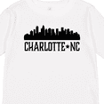 thumbnail image 4 of Inktastic Charlotte North Carolina Skyline NC City Boys or Girls Long Sleeve Toddler T-Shirt, 4 of 5