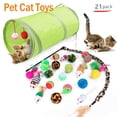 thumbnail image 1 of Aqestyerly New Pet Interactive Toy Multicolor Interactive Toy Fish Set Of 21 Pet, 1 of 9