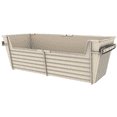 thumbnail image 2 of Rev-A-Shelf Sidelines CBLSL-301410-T-1 Canvas Cloth Closet Basket Liner, Tan, 2 of 4