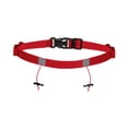 thumbnail image 3 of amagogo Ceinture de Numéro de Course Ajustable avec Porte-Bavette Ceinture de Course de Triathlon Polyvalente pour Rouge, 3 of 9