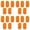 Orange 4PCS, variant on Sponges Cleaning Eraser Sponge Foam Pads Multi Functional Household Cleaning Kitchen Dish Sponge