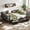 Full Black, variant on Jopath Queen Size Platform Bed with Storage Drawers, Metal Daybed Frame with Upgraded Safety Round-Pipe Design, Low Profile Design for Bedroom, Guest Room White