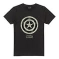 thumbnail image 1 of Captain America Mens Ballpoint T-Shirt, 1 of 4