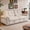 Beige, variant on avobird 77.2'' Pull Out Sofa Bed, Pre-Assembled Sleeper Sofa Bed with USB Charging Ports and Side Pocket, 3 in 1 Velvet Sofa for Living Room, Gray