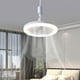 thumbnail image 3 of Ounissouiy Luces suaves plásticas del ventilador de la iluminación para el dormitorio y la sala de estar con el blanco universal de la boca del Iluminación y accesorios, 3 of 6