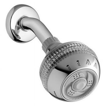 Water Pik 4515557 2.5 GPM 4 Settings Showerhead