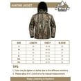 thumbnail image 6 of NEW VIEW Insulated Hunting Jacket for Men Cold Weather, Warm Camo Hunting Jackets with Hood, Water Resistant Hunting Clothes, 6 of 6