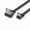 Cable Length:0.3m,shape,USB D to Type C UD, variant on USB 2.0 to Type C Data Cable 2A Fast Charging 480Mbps Data Transfer Flat Wire Line 90 Degree Elbow for Tablets Phones