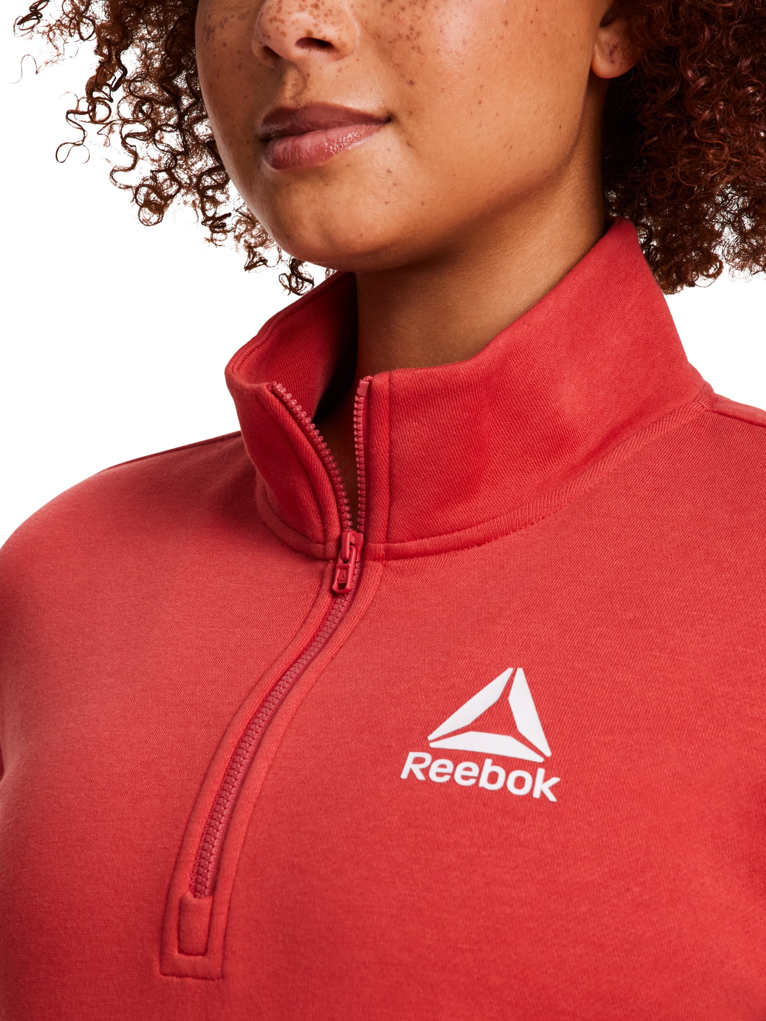 Reebok Women's and Women's Plus Game Day 1/2 Zip Up Sweatshirt, Sizes XS-4X