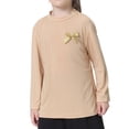 thumbnail image 3 of OGLCCG Girls Long Sleeve Shirts,Cute Bow Crew Neck Tees for Toddler & Little Girls,Fall Basic Tops,Size 7, 3 of 8