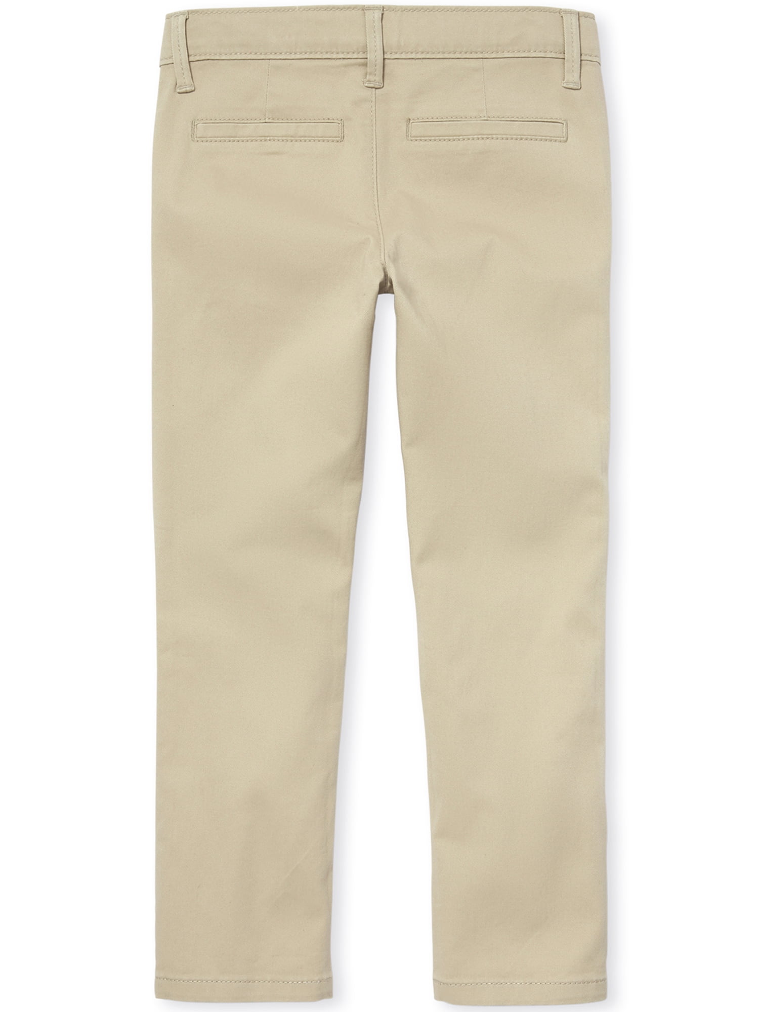 The Children's Place Girls Uniform Stretch Skinny Chino Pants, 2-Pack, Sizes 4-18