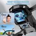thumbnail image 3 of Ourlife Foldable FPV Drone with Dual Cameras, VR Goggles 2.4" Display, Brushless Motor, Obstacle Avoidance RC Quadcopter, 3 of 13