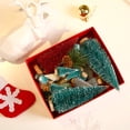 thumbnail image 3 of Miniárbol de Navidad artificial SATINIOR Sisal Snow, 60 unidades, 3 of 6