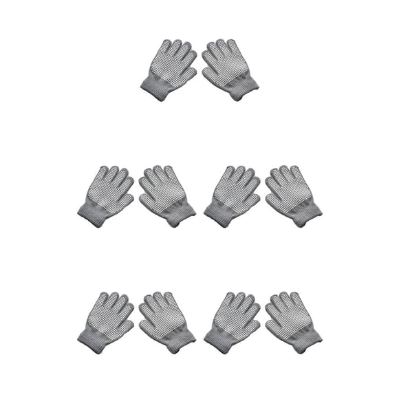 Qarigey 1 par de guantes para niños pequeños Accesorio de ropa al aire libre Cubierta de calentamiento Punto antideslizante Guantes de punto Type2 NO2