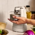 thumbnail image 2 of Electric Can Opener & Knife Sharpener, Detachable Cutting Lever, Cord Storage, Stainless Steel Blade, Multiple Colors Available, 2 of 4