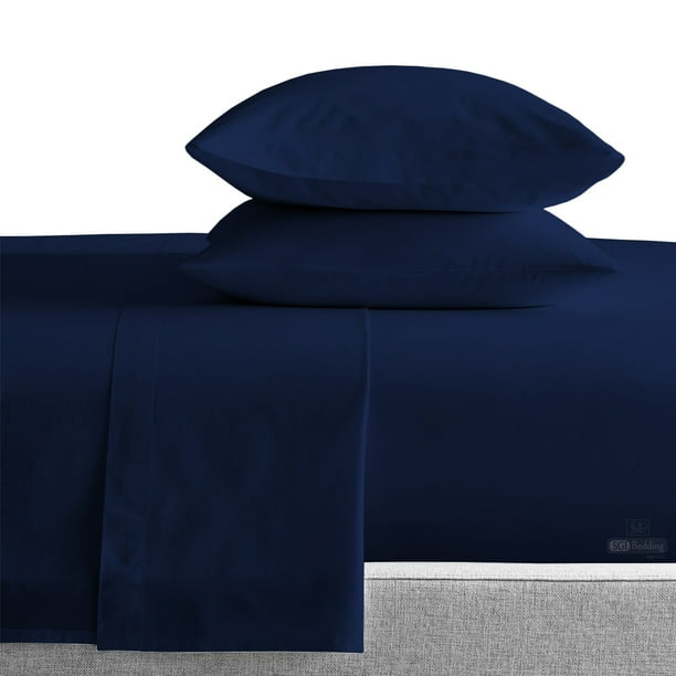 Alaskan King Bed Sheets 600 Thread Count 12 Inch Deep Soft Smooth Egyptian Cotton 4 Piece Sheet Set For 108x108 Mattress Black Solid Com Alaskan King Bed Sheets 600 Thread, Alaska King Bed Sheets
