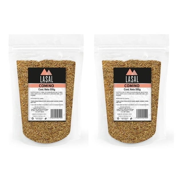 Comino Entero 500 Gramos 2 Piezas