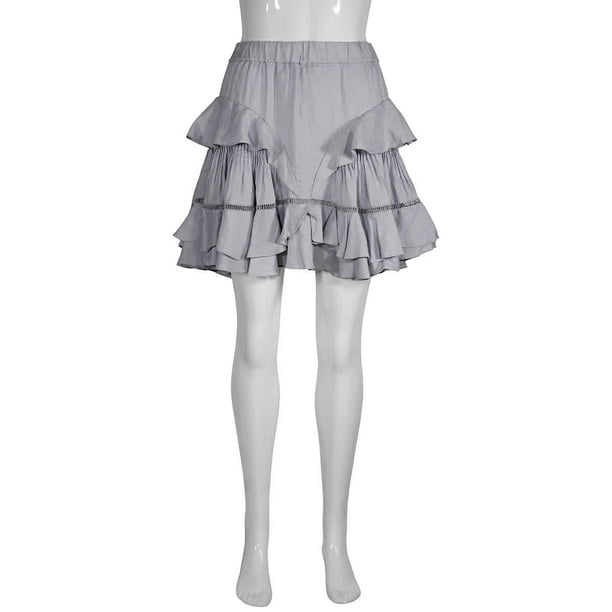 Isabel Marant Etoile Ladies Blue Trimmed Mini Skirt, Size 36 - Walmart.com