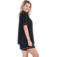thumbnail image 2 of Shapeez Women's Bamboo Fabric Pajama Short Set, Moisture Wicking-Female-Regular, 2 of 5