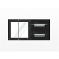 thumbnail image 1 of Miroir Mural Vittoria - Noir Brillant, 1 of 1