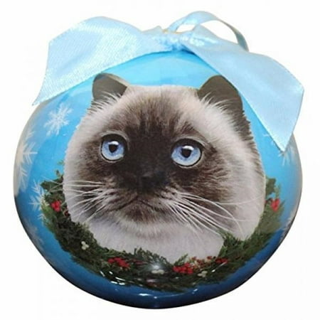Himalayan Cat Christmas Ornament Shatter Proof Ball Easy To Personalize A Perfect Gift For Himalayan Cat (Best Christmas Gifts For One Year Old)