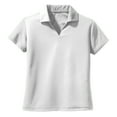thumbnail image 6 of Womens Dri-Mesh V-Neck Polyester Polo White 4X-Large, 6 of 8
