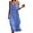 A-Blue1186, variant on Women's Relaxed Drop Waist Dress Eyelet Trim Beach Casual Midi Dress