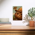thumbnail image 2 of Stay Wild, Smokey Bear and Squirrel Birch Wood Wall Sign (6x9 Rustic Home Decor, Ready to Hang Art), 2 of 5