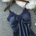 thumbnail image 4 of XINXIAOO Satin Pajama Set for Women Sleeveless Camisole Top Shorts Sleepwear for Home Sexy Pajamas, 4 of 4