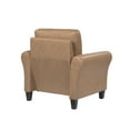 thumbnail image 5 of Lifestyle Solutions Alexa Club Chair, Brown Faux Leather, 5 of 8