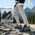 thumbnail image 3 of OrthoComfoot Men's Wide Orthopedic Trail Running Shoes, Arch Support Athletic Sneakers for Walking, Work and Outdoor Use, 3 of 6