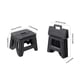 thumbnail image 3 of Folding Step Stool Heavy Duty Plastic Foldable Step Stool With Handle For Kitchen Bathroom Home Use, 3 of 6