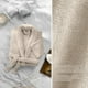 thumbnail image 2 of Bata de Baño Mujer y Hombre - Suave, Absorbente y de Secado Rápido - Albornoz Unisex y Unitalla ideal como Toalla de Baño, para Spa, Natación y Descanso (Beige), 2 of 7