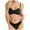 Black, variant on TAGOLD Womens Lingerie ,Fashion Woman's Lace Beauty Back Solid Strap Wrap Plus Size Bra Underwear