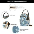 thumbnail image 4 of FORMRS Crossbody Bag for Women Quilted Travel Shoulder Cell Phone Purse with Chain Strap Handbag, Easter Eggs, 4 of 7
