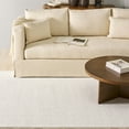 thumbnail image 2 of SAFAVIEH Martha Stewart Rebeca Solid Area Rug, Ivory, 8' x 10', 2 of 10