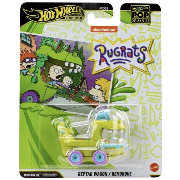 Hot Wheels Reptar Wagon Rugrats Pop Culture Premium